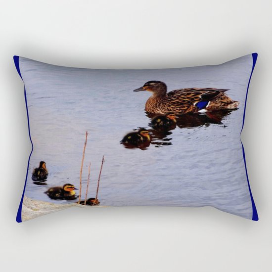 Single Mom of Five Rectangular Pillow