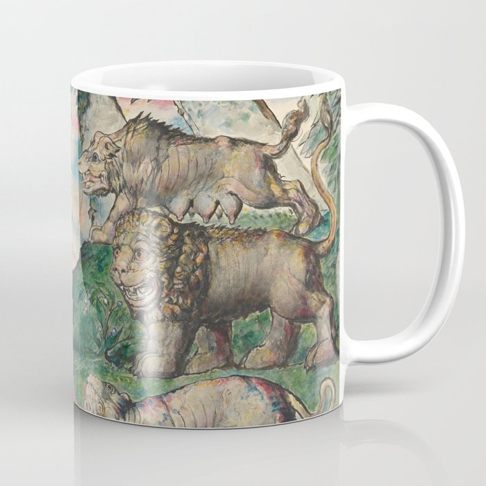 William Blake - Dante running from the three beasts Coffee Mug