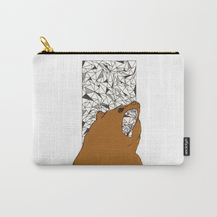 Bearly here Carry-All Pouch