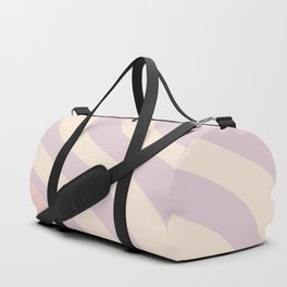 Soft Lavender Waves Duffle Bag