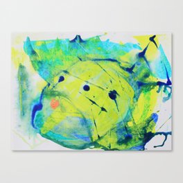 Abstract Fish Canvas Print