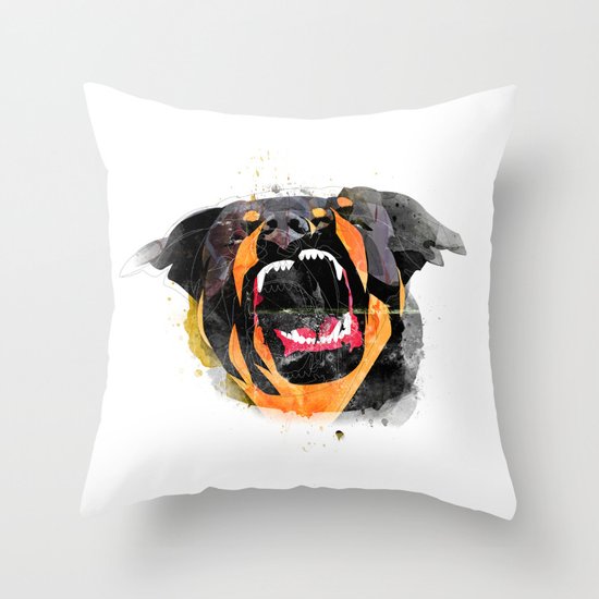perro Throw Pillow