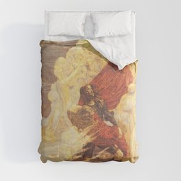 Le destin, 1894 - Carlos Schwabe Comforter