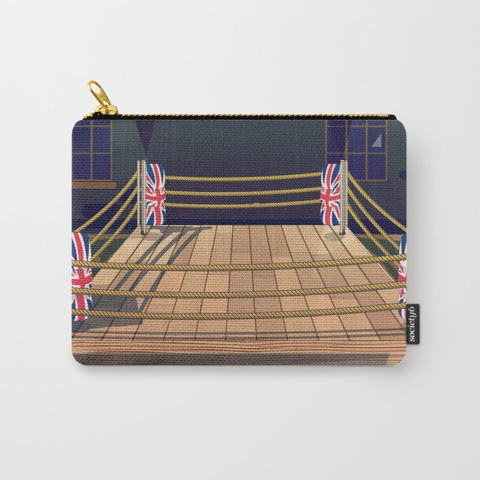 Cartoon Boxing ring gym Carry-All Pouch