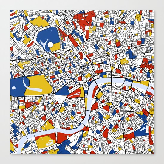 London Canvas Print