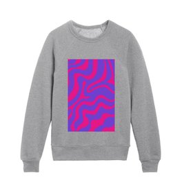 5 Abstract Swirl Bright Colour Background 221017 Valourine Design  Kids Crewneck