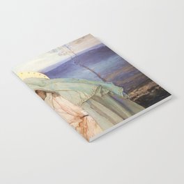 “The Virgin Mary” by Mikhail Nesterov Notebook