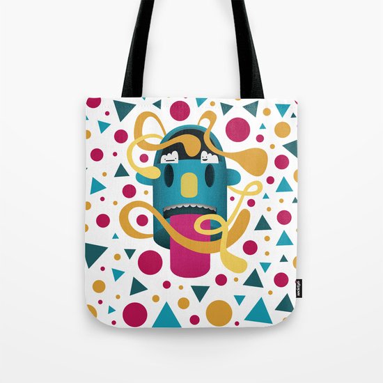 In Your Face Tote Bag