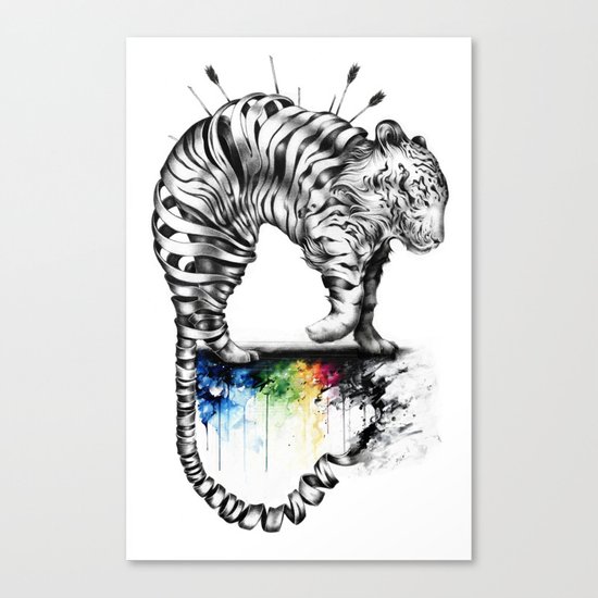 Lithium Canvas Print