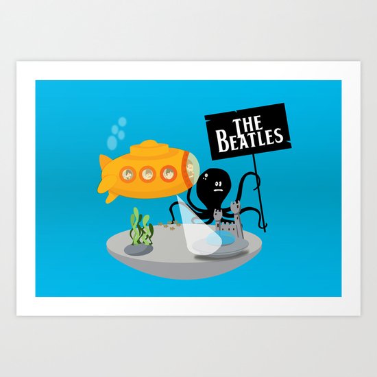 Yellow Submarine Art Print