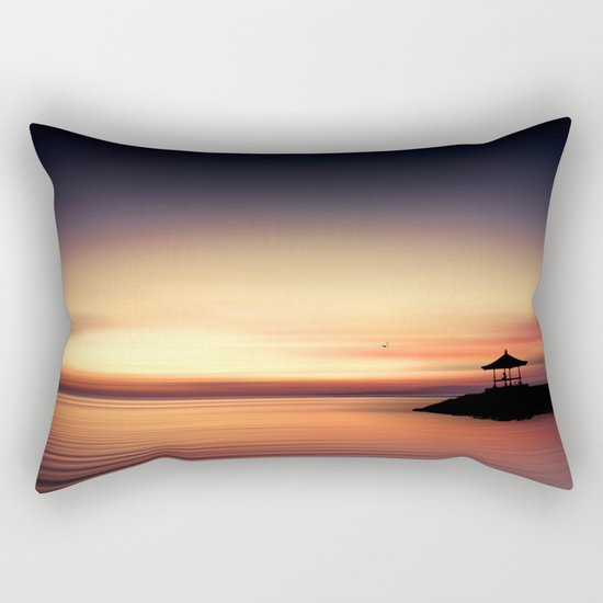 the silent sea Rectangular Pillow