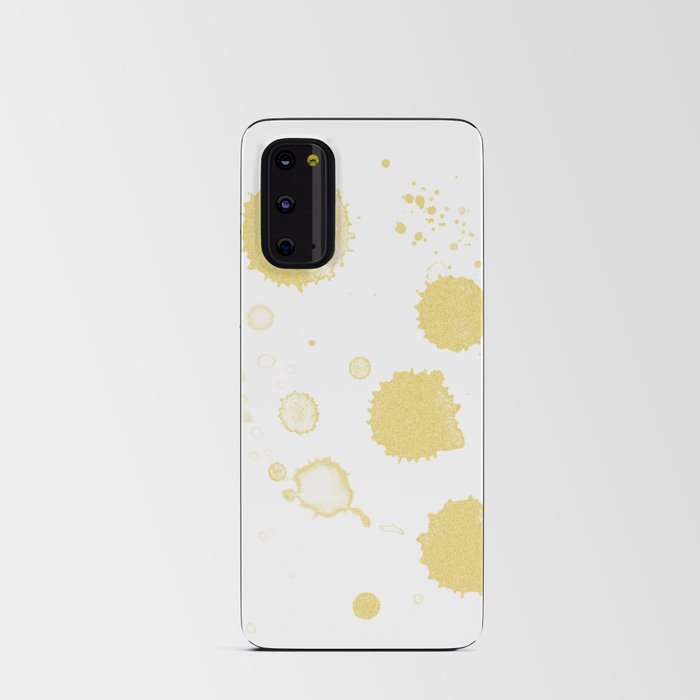 Yellow Watercolor Android Card Case