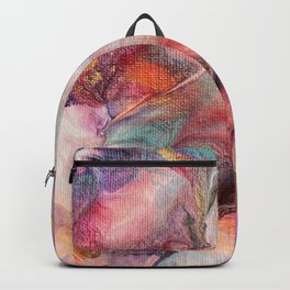 Color Alchemy 46 Colorful Reds, Pink, Golden Shimmers Backpack