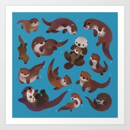Sea Otter Art Prints to Match Any Home's Decor | Society6