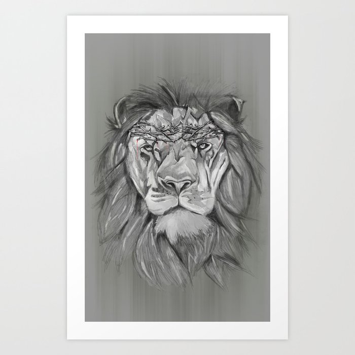 The Lion  Art Print