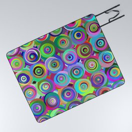 6x6 001 - abstract bouquet Picnic Blanket