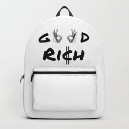 G00D RICH Logo Backpack