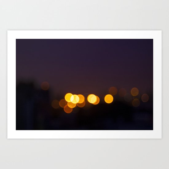Fireflies Art Print