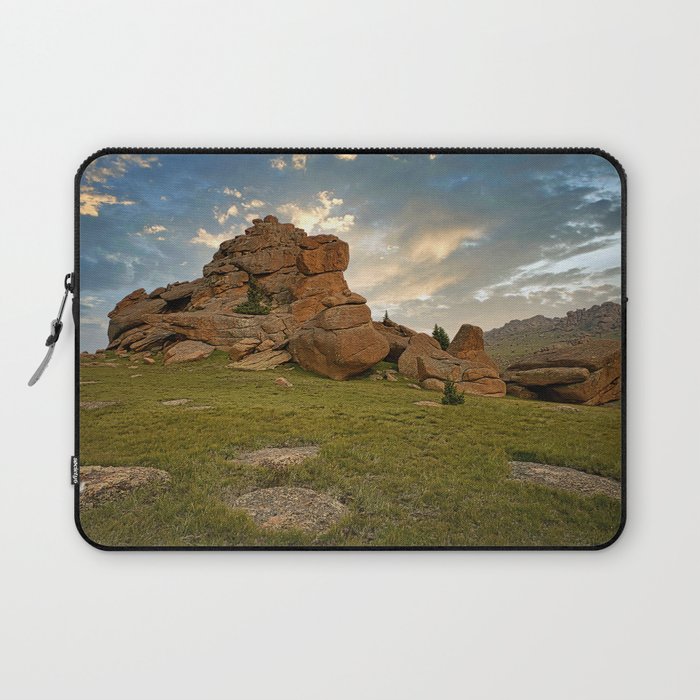 Amazing Rock Formations of the Tarryall Mountains  Laptop Sleeve