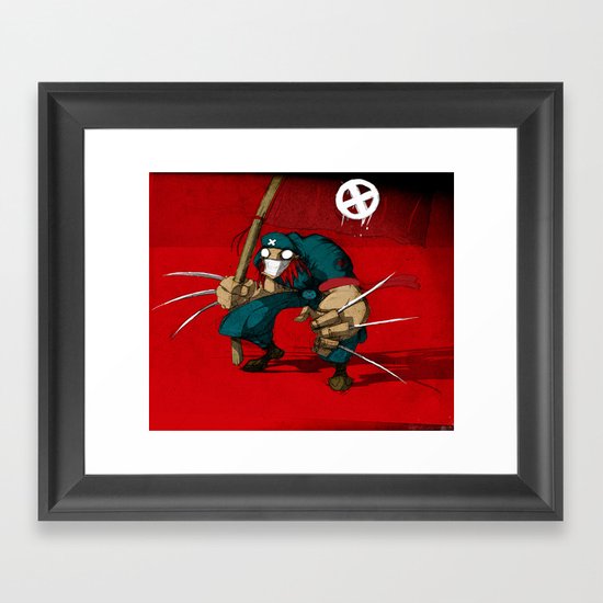 Revolution X Framed Art Print