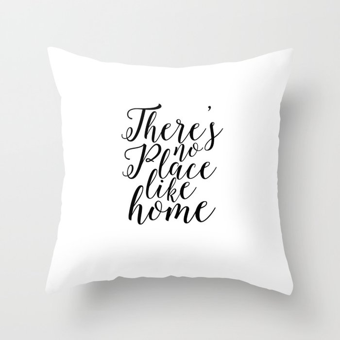 Home Sweet Home Typography Poster There is no Place Like Home