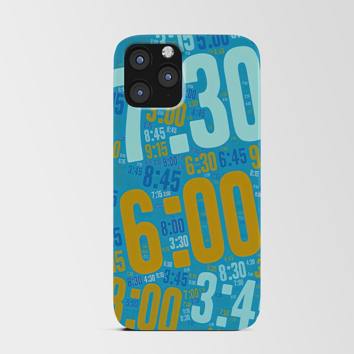 Pace run , number 023 iPhone Card Case