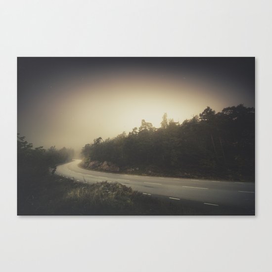 The roads we travel Canvas Print