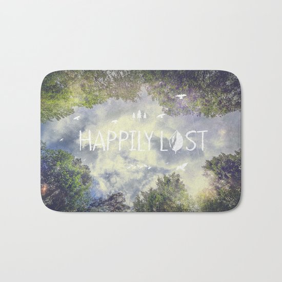 Happily Lost II Bath Mat
