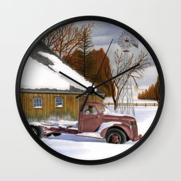 The Old Jalopy Wall Clock