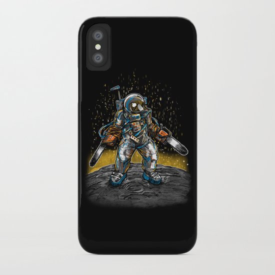 Texas Chainsaw Astronaut iPhone Case