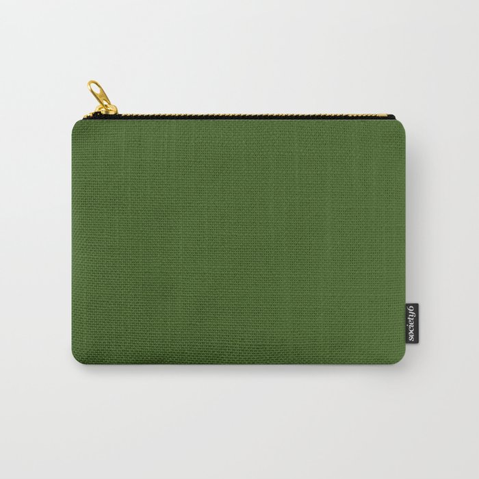 Khaki Green Carry-All Pouch