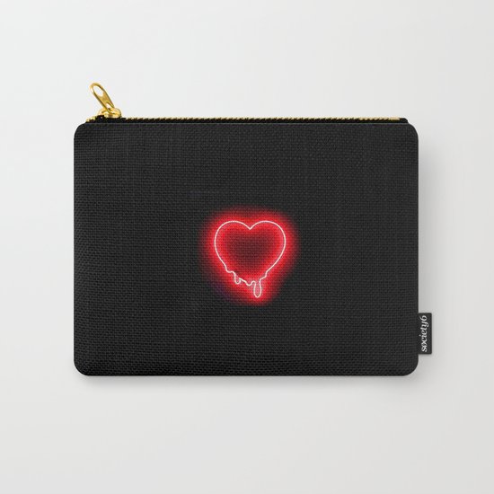 Heart (Neon-Red Edition) Carry-All Pouch