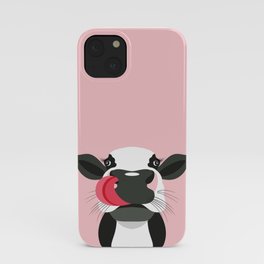 Illustration of a Moo Cow iPhone Case