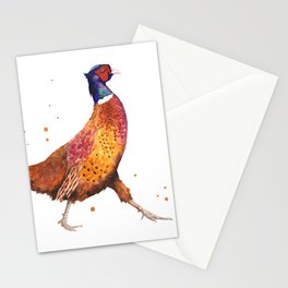 Pheasant Strut Stationery Cards