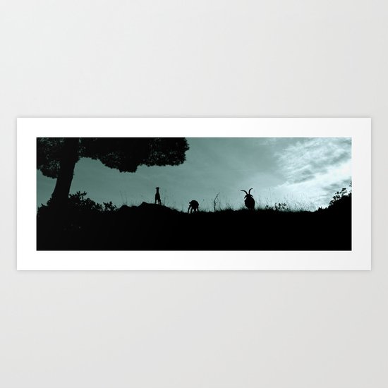 On the Horizon Art Print