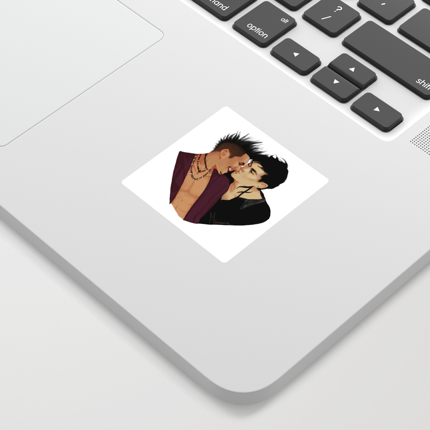 Good Morning Kiss Sticker By Mariemarion17 Society6 Good Morning Kiss Sticker By Mariemarion17 Society6