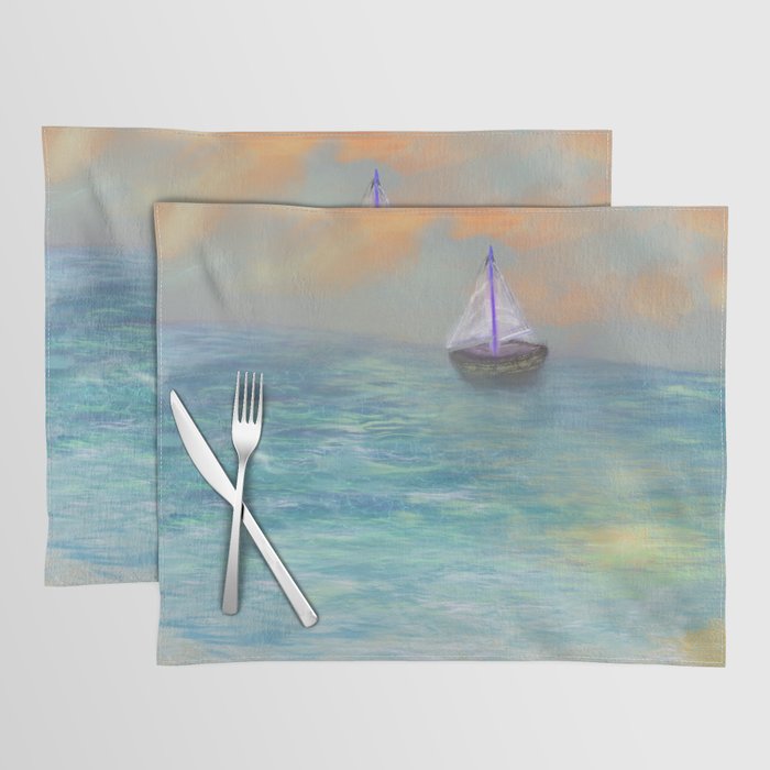 Peaceful Sail  Placemat