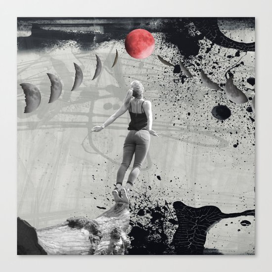 Voyage for the Moon Canvas Print