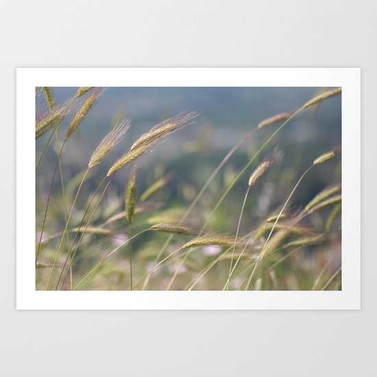 im Wind Art Print
