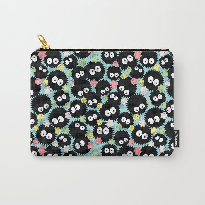 Pastel Soot Sprites with Konpeito Sugar Candy Carry-All Pouch