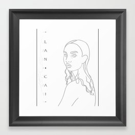 New Pieces Framed Art Print