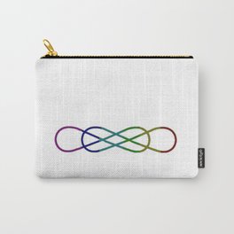 Rainbow Infinity Times Infinity Carry-All Pouch