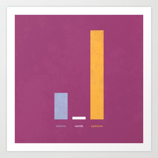 > Words Art Print