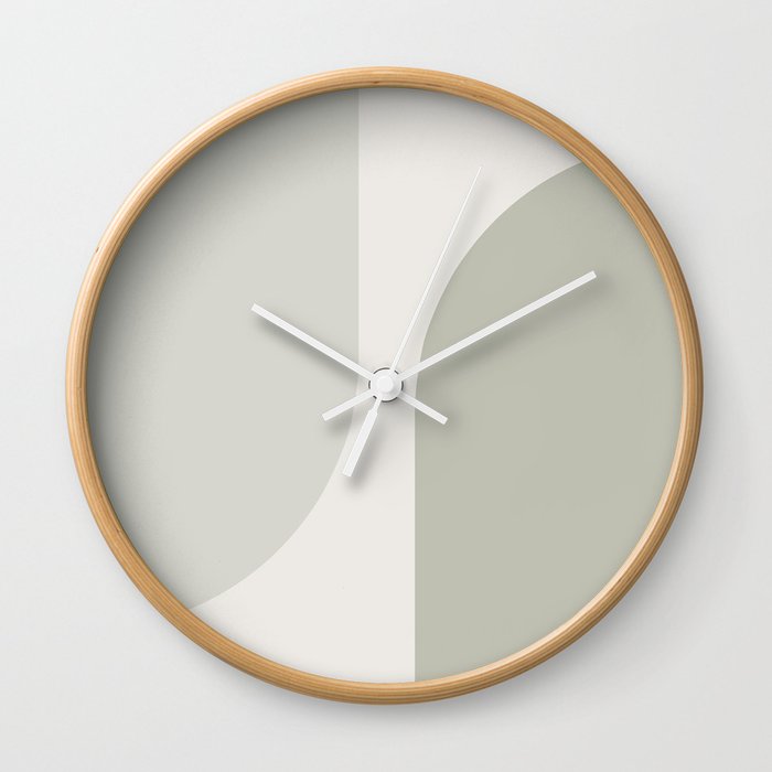 Modern Minimal Arch Abstract IX Wall Clock
