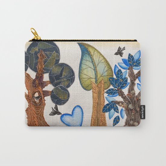 Birds in love Carry-All Pouch