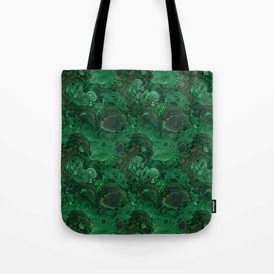 malachite Tote Bag
