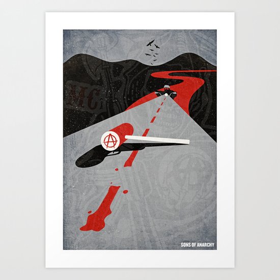 Sons Of Anarchy Print Art Print