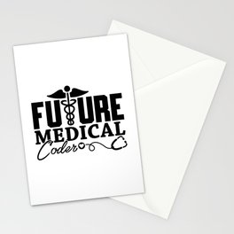 Future Medical Coder Coding Assistant Programmer Stationery Card