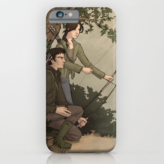 Katniss and Gale iPhone & iPod Case