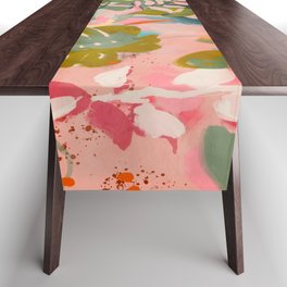 tropical home jungle abstract Table Runner